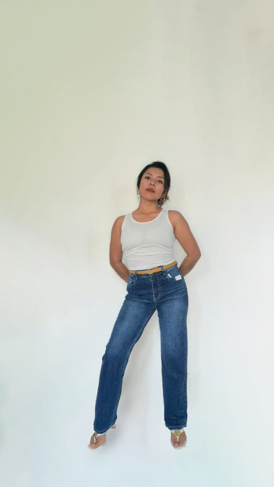 Pantalón Jean Recto